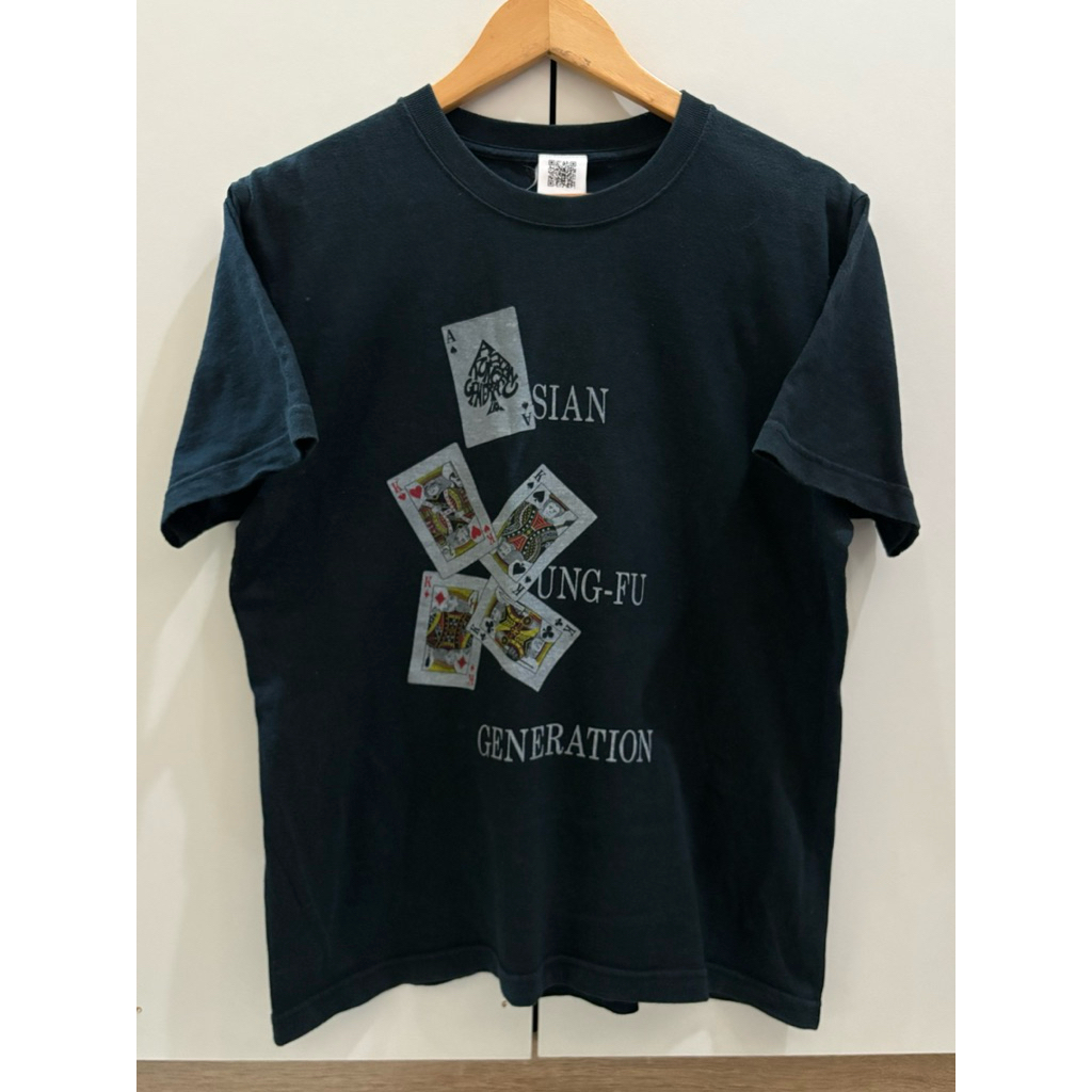 เสื้อยืดมือสอง วงดนตรีร็อกญี่ปุ่น Asian Kung-Fu Generation อก42