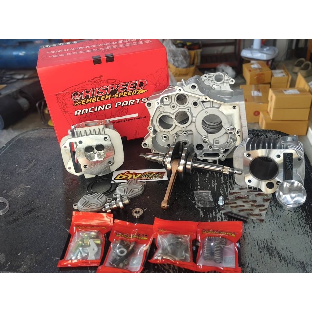 ชุดเครื่องไฮสปีดW110i2021,W125i2023 หัวW125 4V ในชุดจะได้อุปกรณ์ครบ สินค้าคุณภาพดี เเข็งเเรงทนทาน