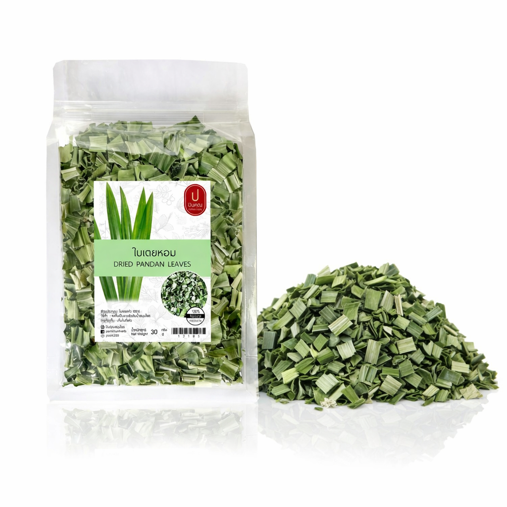 ชาใบเตยหอมแท้ 30 กรัม (Pandan Tea) - หอมสดชื่น​