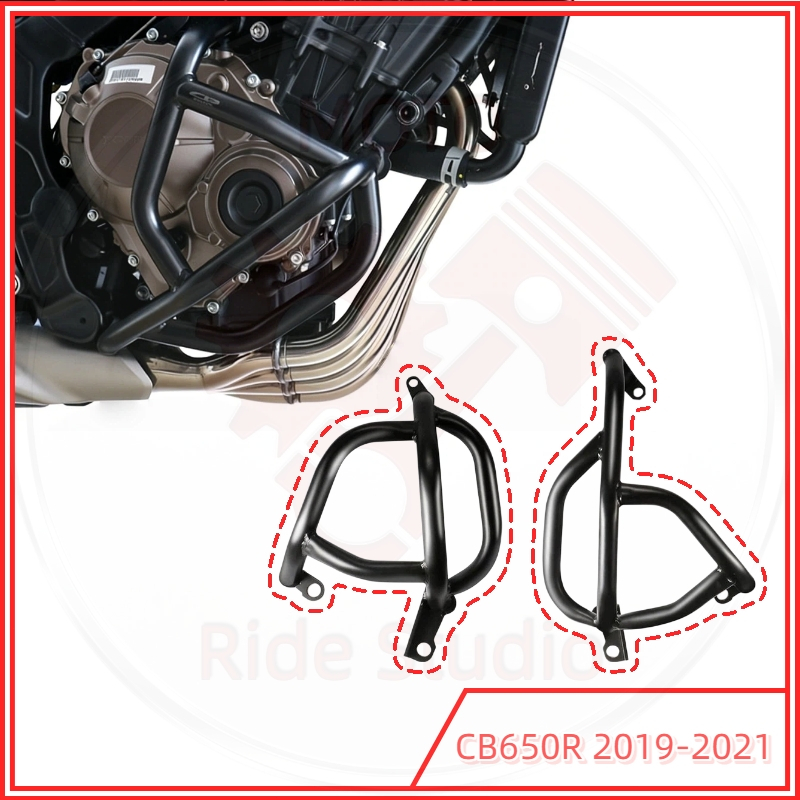 แคชบาร์ พอดีรุ่น Honda CB650R 2019-2021 ติดตั้งตรงจุด ไม่ต้องดัดแปลง ใช้จุดยึดเดิม