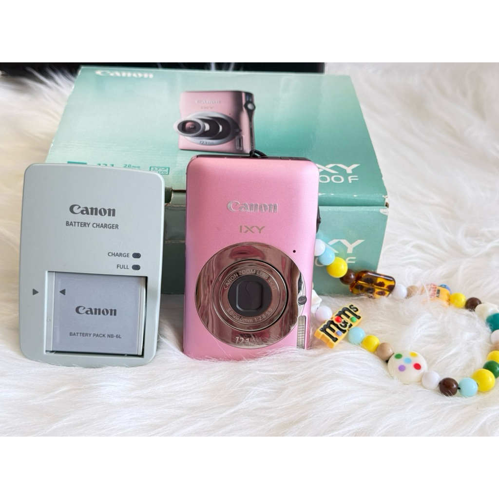 Canon Ixy 200f / Ixus 105 รุ่นพส.จีน สีชมพูหายากมากก  full box 💖💯✨ พร้อมส่ง
