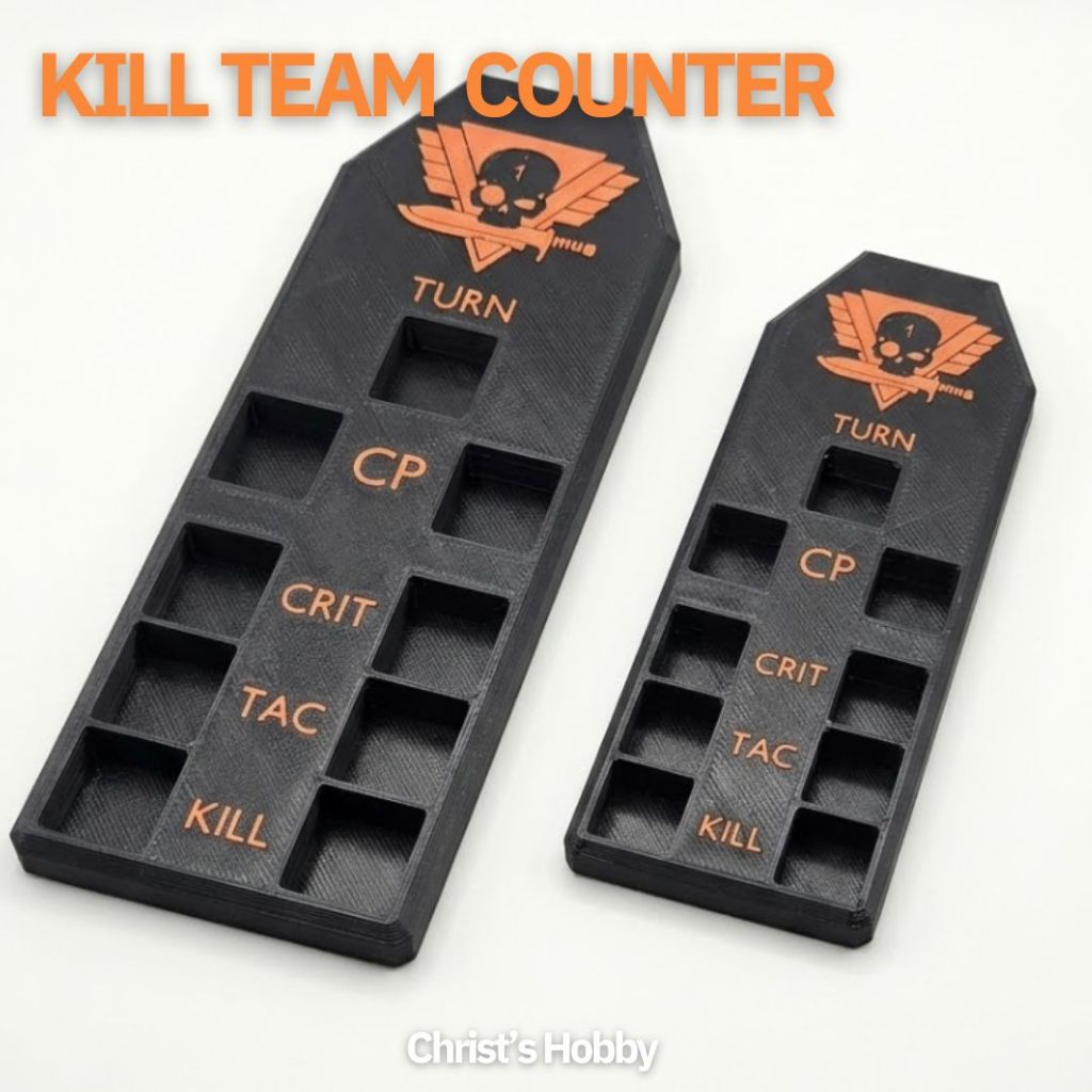 Kill Team Tracker / Dashboard ถาดนับแต้ม ที่นับแต้ม