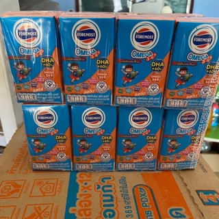 Foremost Omg UHT 110 มล นมโฟรโมสต์ พร้อมดื่ม ขายยกลัง 48 กล่อง
