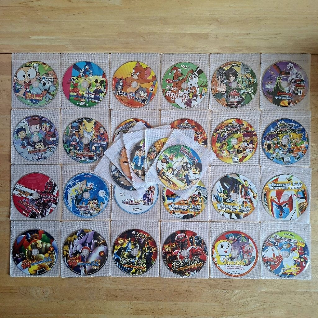 VCD หนังการ์ตูน , การ์ตูนอนิเมะ(ไม่มีปก)