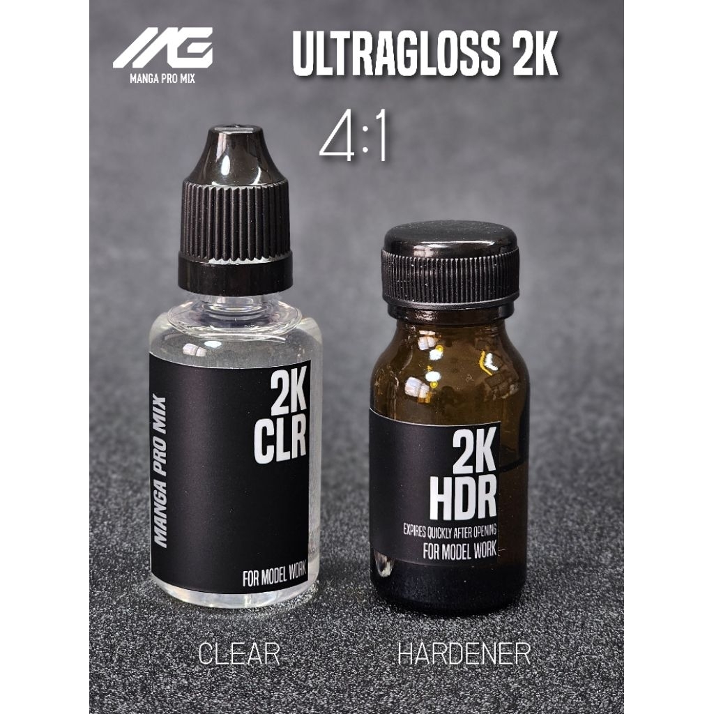 Clear 2K 4:1 สำหรับงานโมเดล Manga Pro Mix