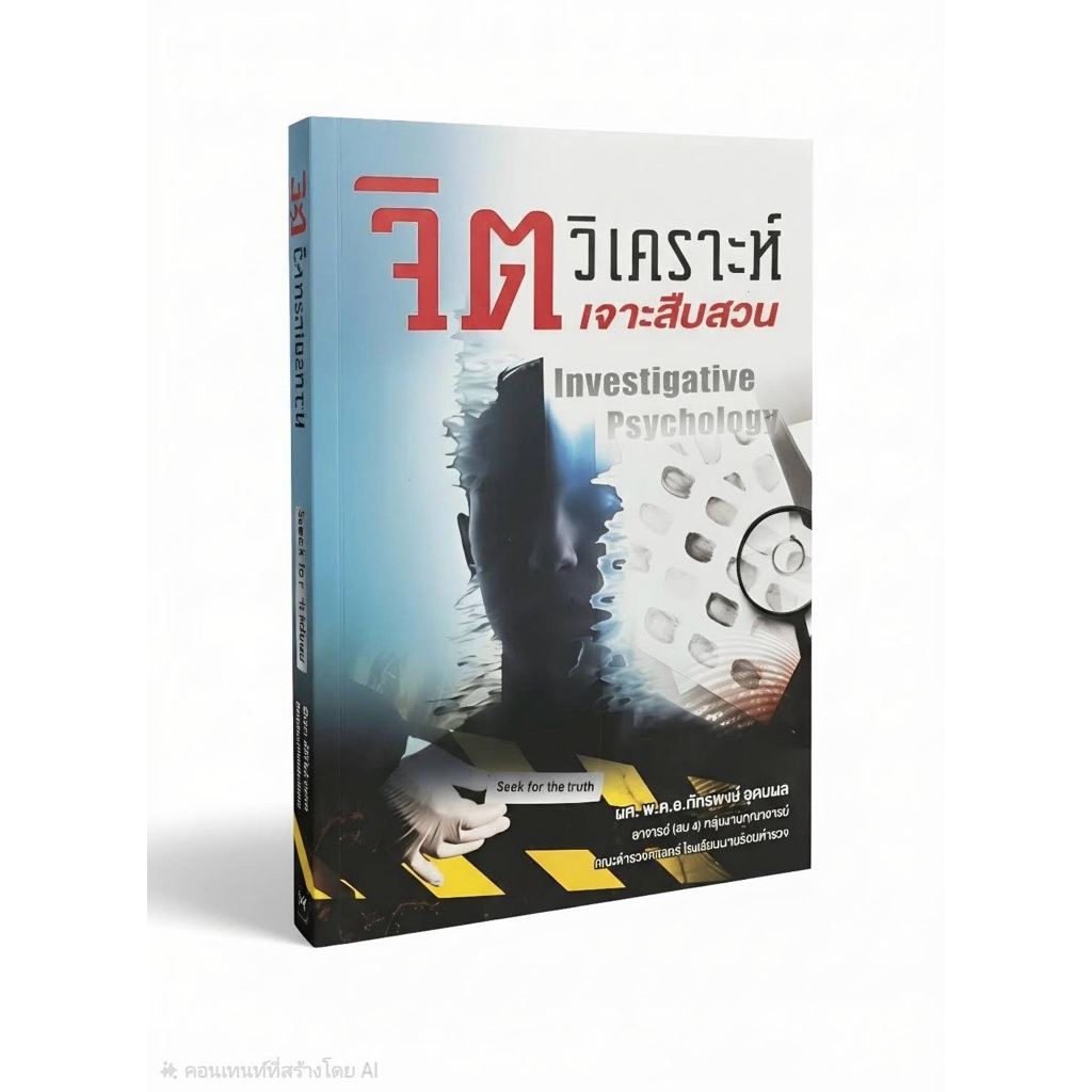 หนังสือ “จิตวิเคราะห์เจาะสืบสวน”