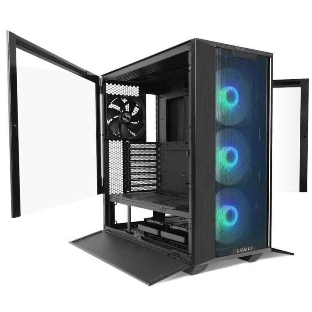 เคสคอมมือสอง สภาพดี Lian Li LANCOOL III  RGB Premium Mid-tower Chassis Case Black