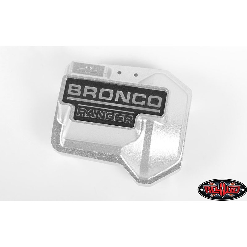 RC4WD CCHAND ฝาครอบเฟืองท้ายอลูมิเนียม VVV-C0481 For Traxxas TRX-4 '79 Bronco Ranger XLT (สีเงิน) VV