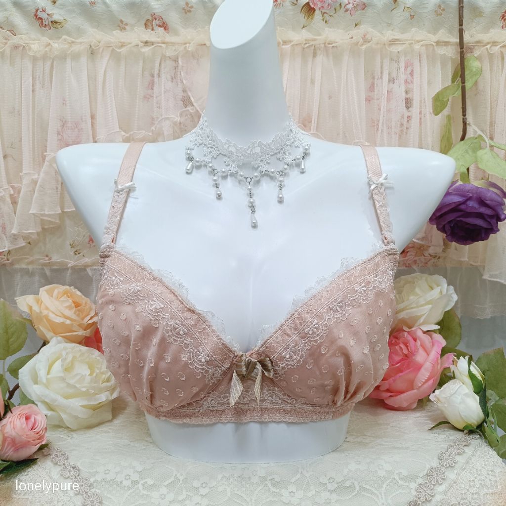 Japan bra Size : D85 ♡ ยกทรงญี่ปุ่นมือสอง