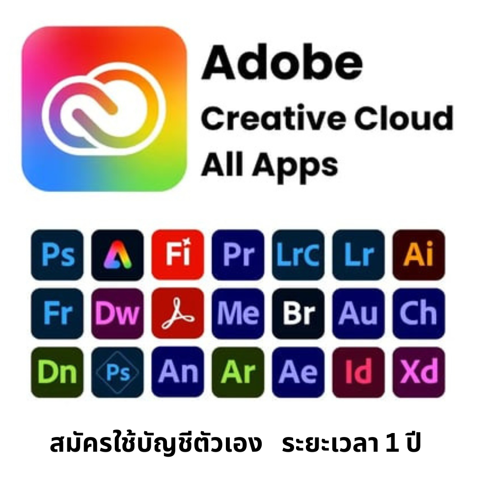 หนังสือสอนการใช้งาน Adobe Creative Cloud รุ่นใหม่ล่าสุด สอนการติดตั้งและใช้งานอย่างละเอียด