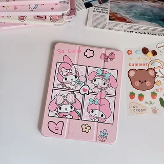 เคสไอเเพด Air6 11นิ้ว gen10 gen11/gen10 gen7/gen8/gen9 10.2 Air1/Air2/Air3 pro10.5พับได้ มีช่องใส่ปากกา Air4/Air5 10.9