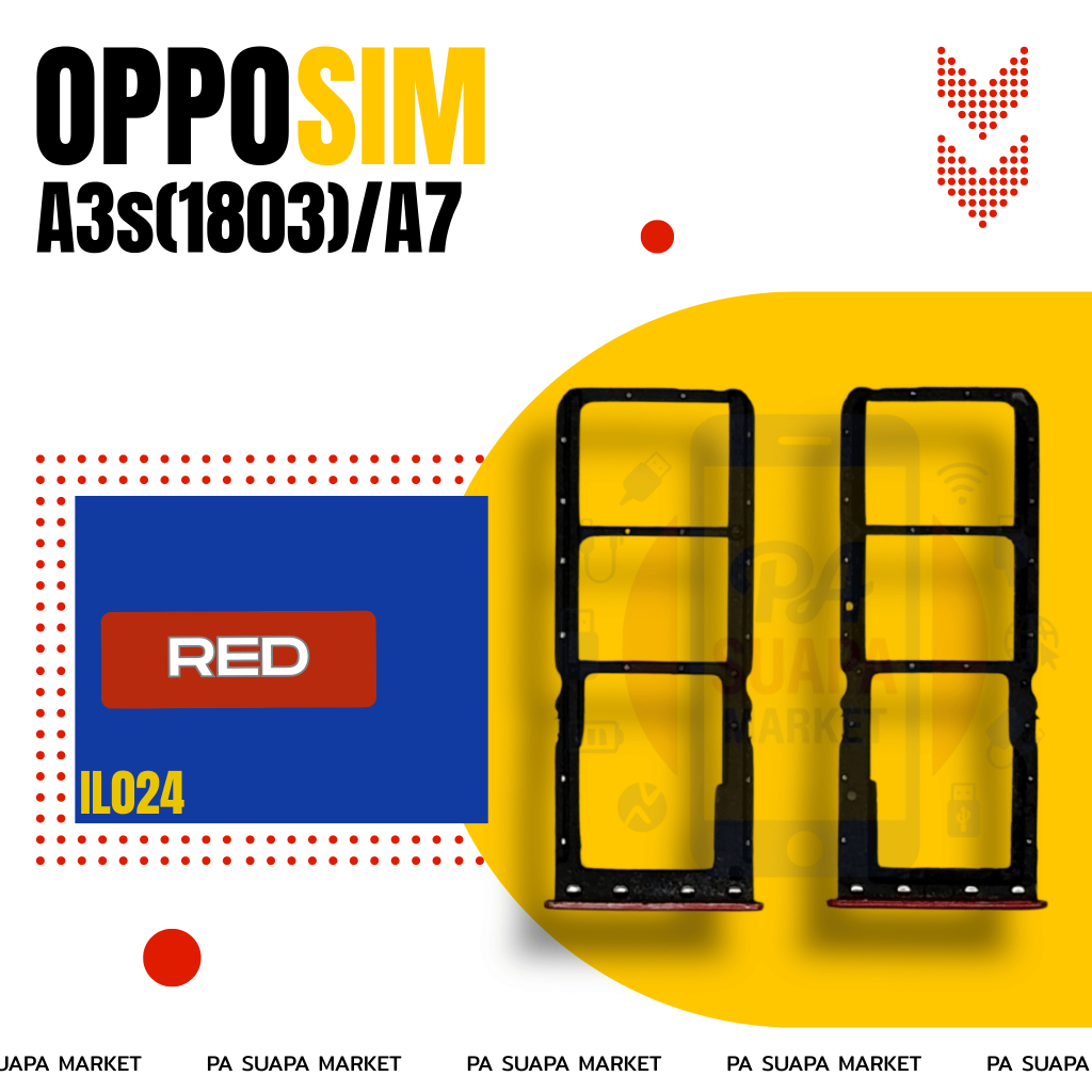 SIM Tray for OPPO A3s(1803)/A7