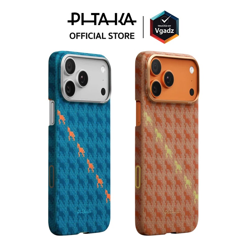 Pitaka เคสสำหรับ IPhone 17 Pro / 17 Pro Max รุ่น Happiness Rides Edge Case (PitaTap™)