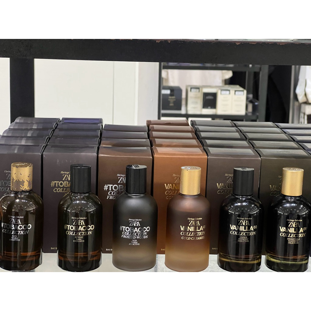 [🏷️ZARA แท้ 💯%]🥃 ZARA #TOBACCO COLLECTION & 🍦 ZARA VANILLA COLLECTION