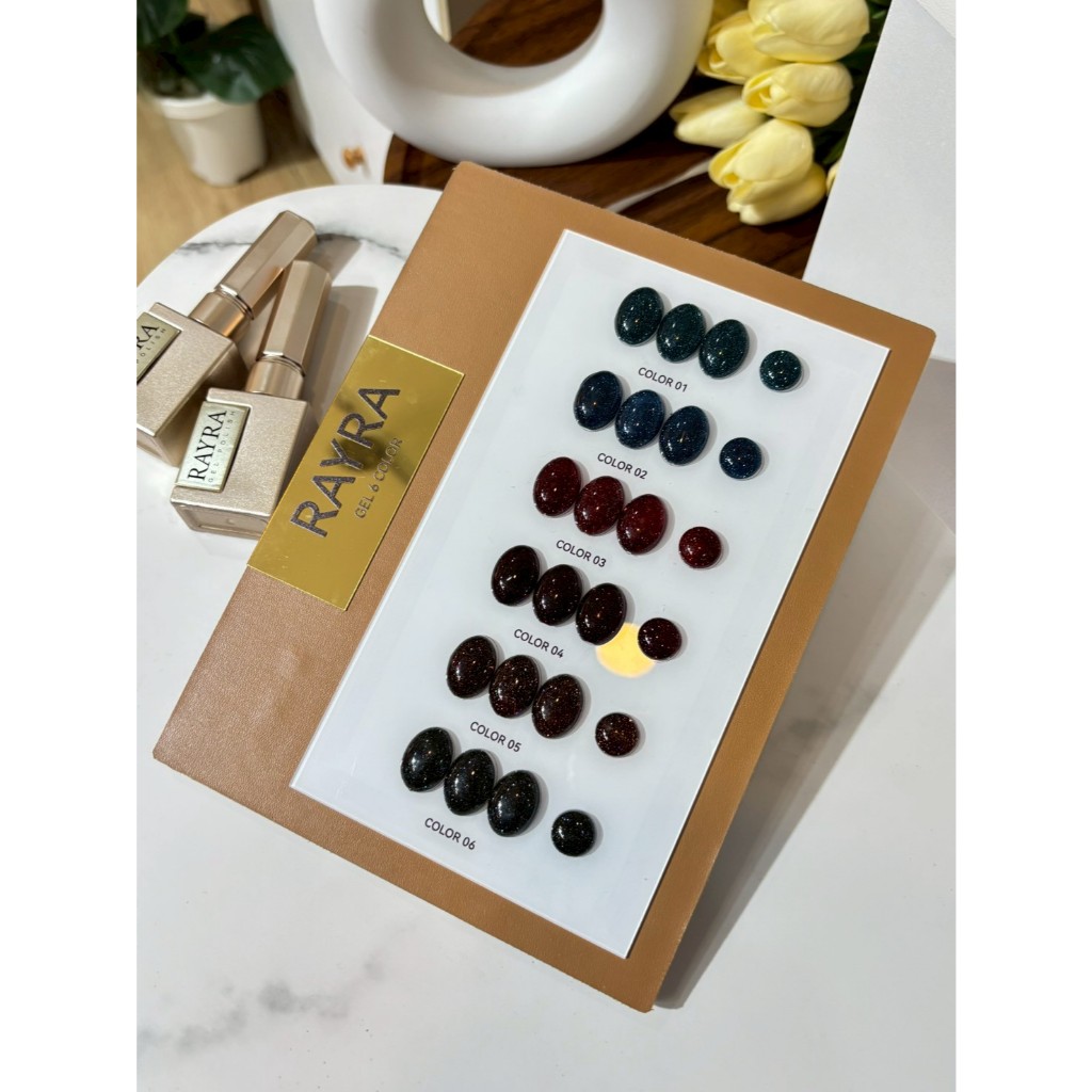 Rayra Flash 6 สี ( RP13 ) NON-TPO ไม่มีสารtpo พร้อมชาร์จสำเร็จรูป
