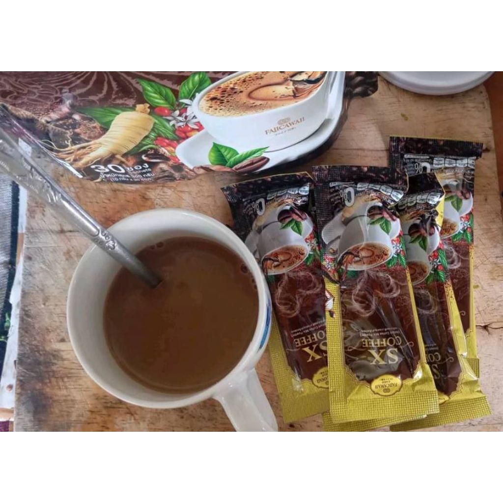 กาแฟผสมโสมใช้ครีมเทียมน้ำมันมะพร้าวน้ำตาล0แคลอรี
SX COFFEE ห่อใหญ่ ให้เลยอะ30ซอง

