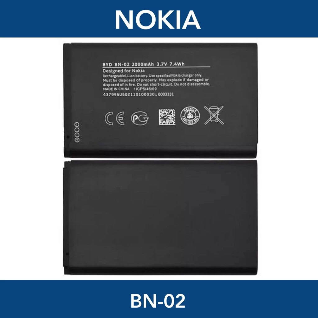แบตเตอรี่ | Nokia XL | BN-02 | Phone Battery | LCD MOBILE