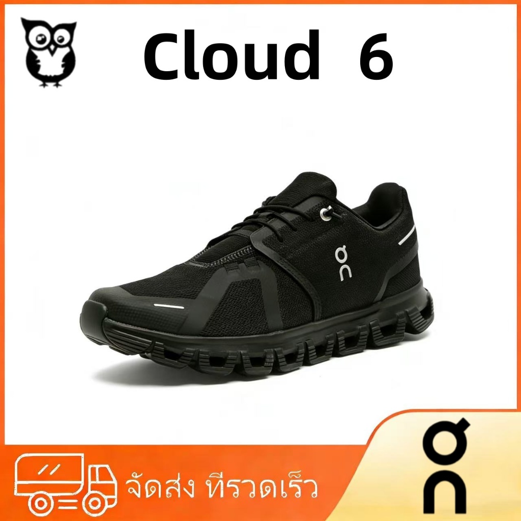 🔥สินค้าแท้ขายดี✨ On Cloud6 3MF10071043 รองเท้าวิ่งกีฬาสำหรับชายหญิง