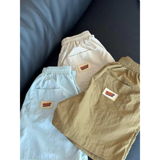 รุ่นใหม่ Hugo Shorts กางเกงขาสั้นผ้าไนล่อนแบบบาง แห้งไว