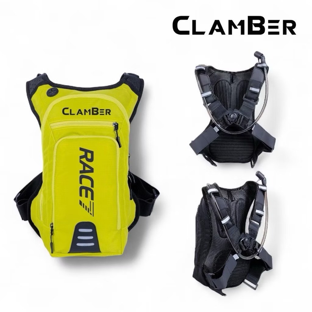 กระเป๋าเป้น้ำ {Clamber} Race7 Hydration Backpack สำหรับใส่ถุงน้ำ กิจกรรมกลางแจ้ง ขับขี่มอเตอร์ไซค์ เ