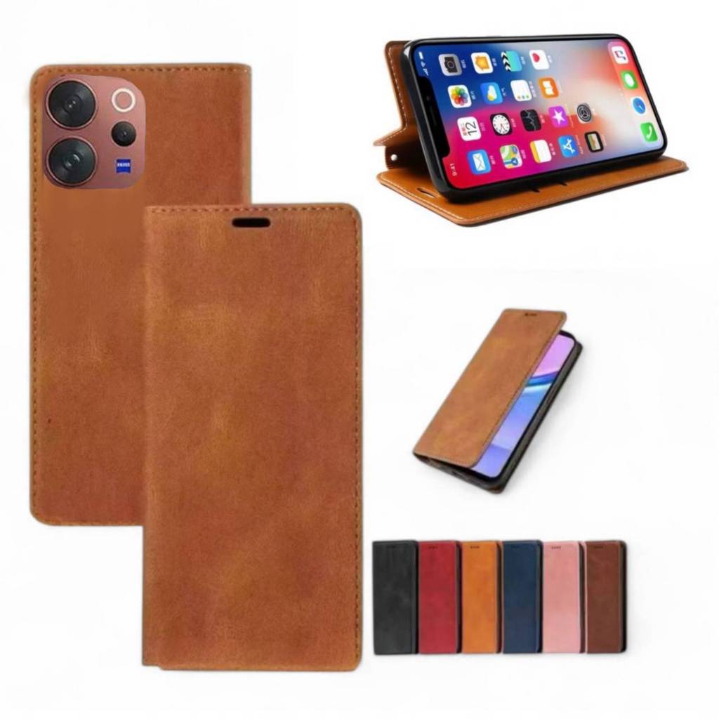 เคสฝาพับ สำหรับ VIVO Y31D Y21D Y11D Y05 Y500i Y31  เคสฝาพับ ใส่บัตร ตั้งได้  Xunte3