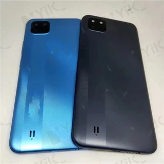 ฝาหลัง ( Back Cover ) Realme C11 ( 2021 ) / RMX3231 ( แถมปุ่มสวิตช์นอก + เลนส์กล้อง )