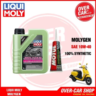 เซท LIQUI MOLY MOLYGEN 4T 10W-40 สังเคราะห์100% 4T SCOOTER 10W-40 สำหรับ PCX,Nmax,Grand Filano,Lead