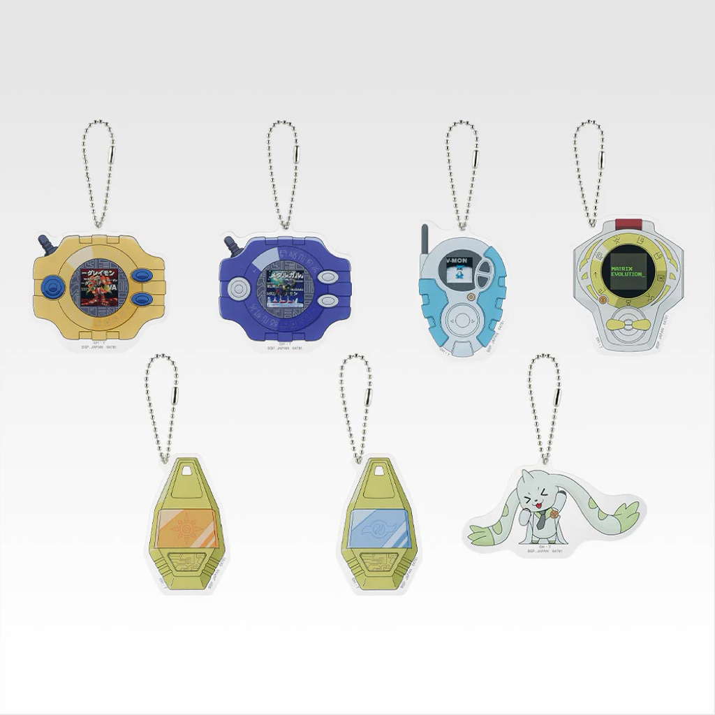 พร้อมส่ง ของสะสม อนิเมะ ดิจิมอน | Ichiban Kuji Digimon Series Collision of Light and Darkness Prize F Acrylic Charm