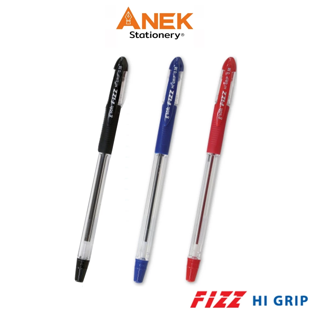 ปากกาลูกลื่น จีซอฟท์ g'soft Hi-Grip!! 0.38มม. (จำนวน 1 แท่ง)