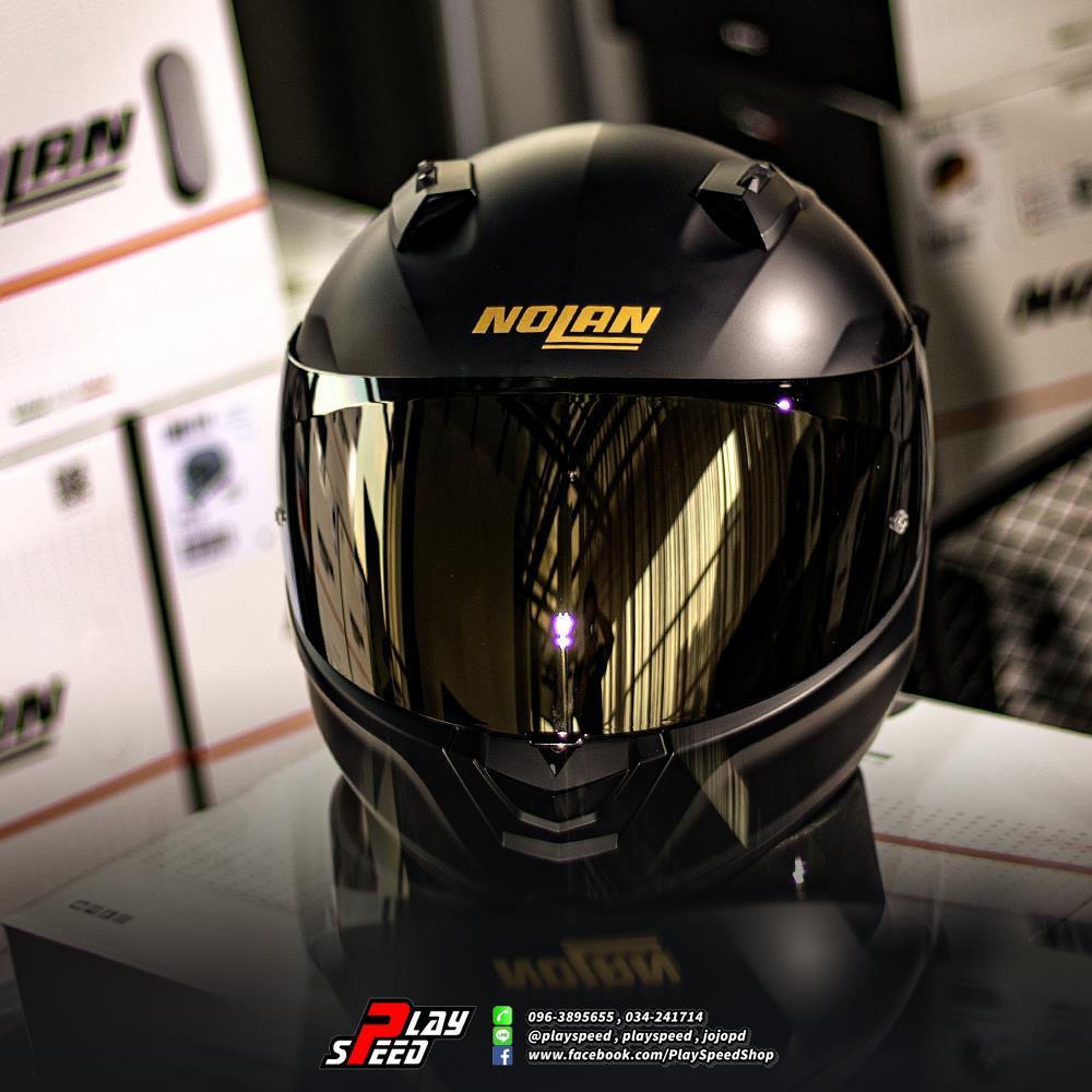 NOLAN N60-6 Sport : AUREO NERO ORO (Golden Edition)