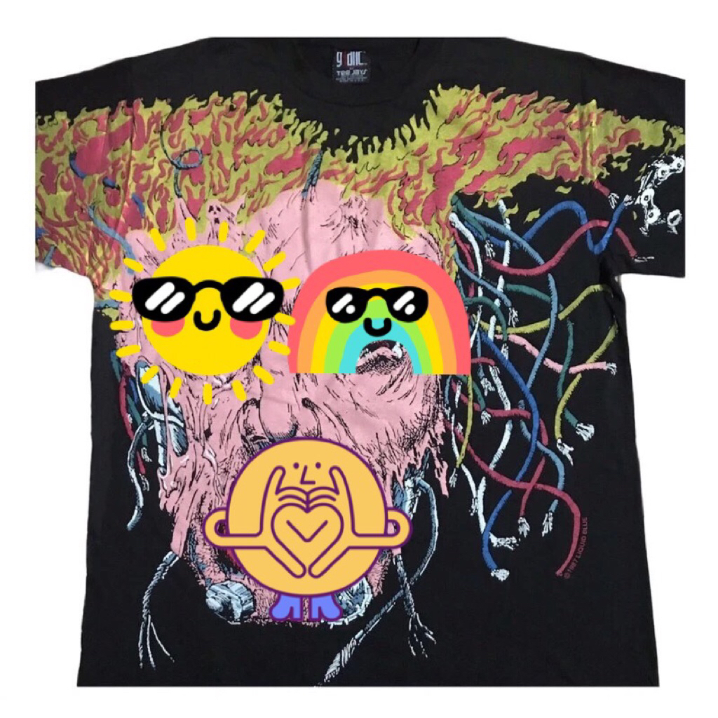 เสื้อวง โอเวอร์ปริ้น OVP LOGAN /โลแกน ‘ Size’ L / XL 780฿