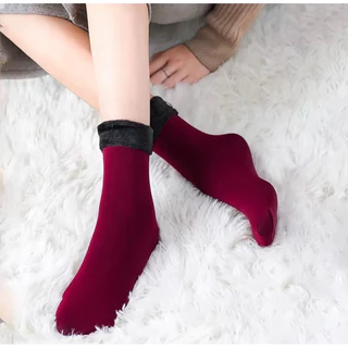 Wool Socks ถุงเท้าบุขนแกะแบบสั้น ใส่ได้ทั้งชาย หญิง (พร้อมส่ง)