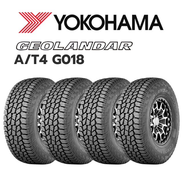 ส่งฟรี | ติดตั้งฟรี YOKOHAMA 265/65 R17 รุ่น G018 ปี2025 [ราคา4เส้น]