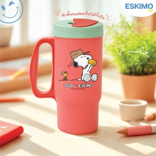 32 ออนซ์ ESKIMO แก้วน้ำ แก้วเก็บความเย็นมีหูจับ เก็บความเย็น 32 oz. สดใส เกรด A มีช่องใส่หลอด CM32B