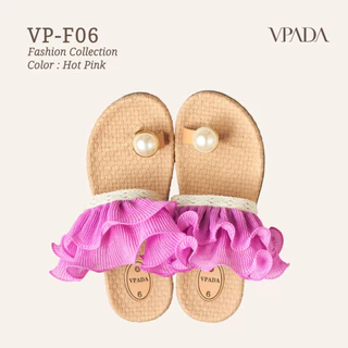 Vpada_sandals_VP-F06 Fashion Collection รองเท้าแตะชายหาดแบน รองเท้าแตะแฟชั่น