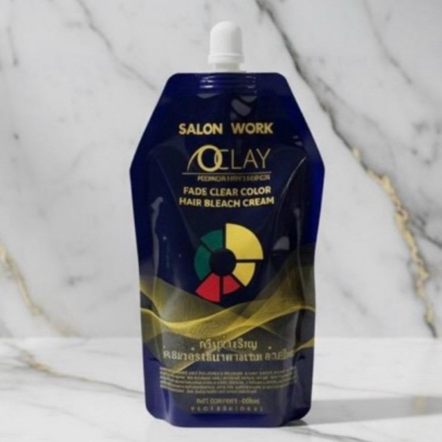 ครีมล้างสีผมย้อมดำ Oclay