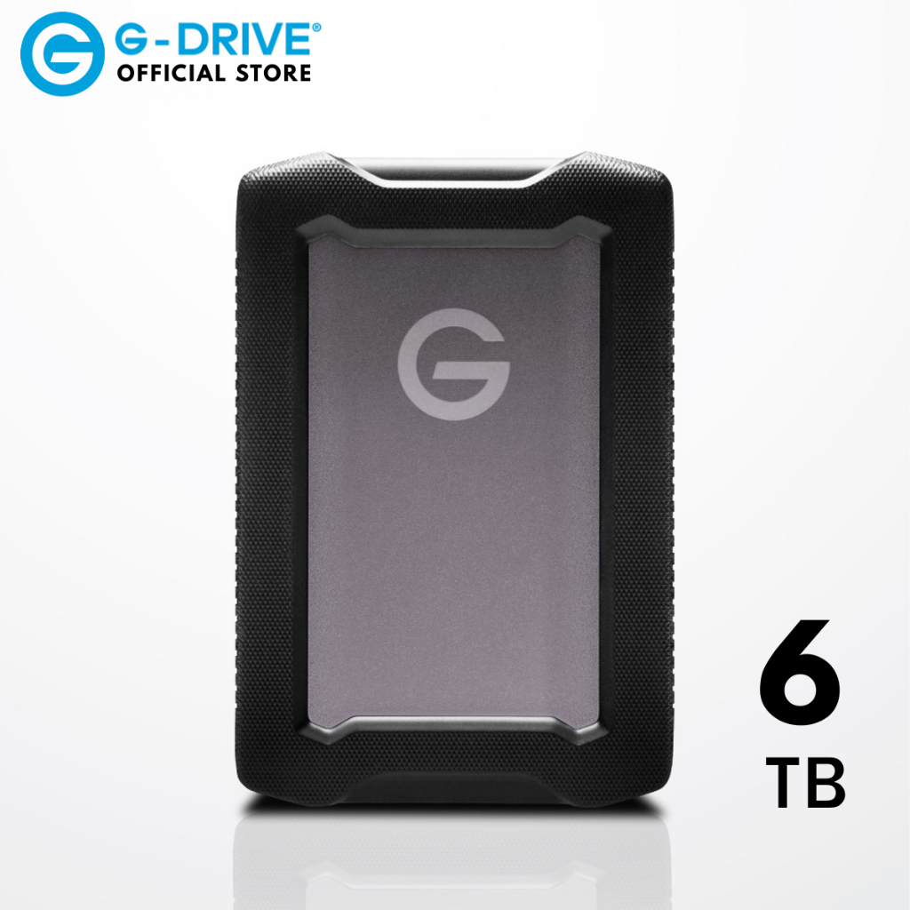 G-DRIVE 6TB ArmorATD, (SDPH81G-006T-GBAND) Extrenal HDD ประกัน 3 ปี