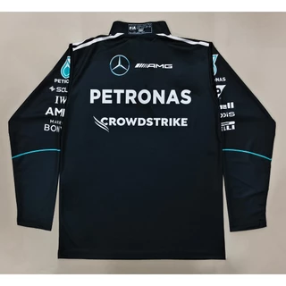 เสื้อF1 เสื้อฟอร์มูล่าวัน ทีม ปิโตรนาส #FM0203 พิมพ์ทั้งตัว ไซส์ S-5XL