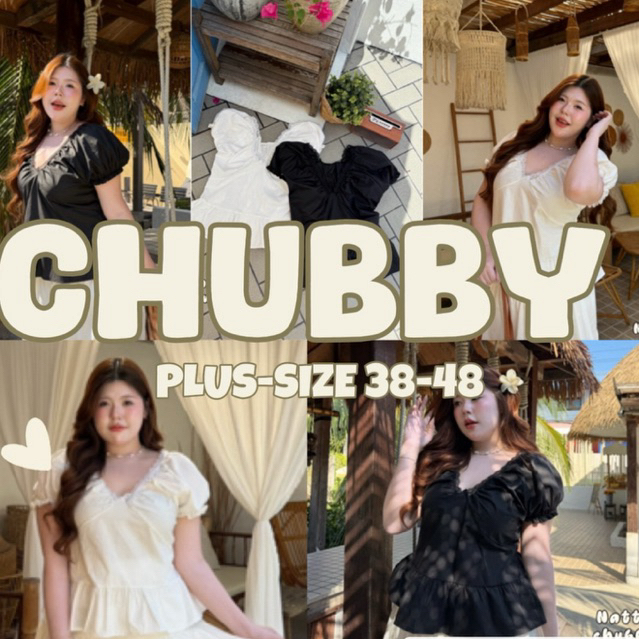 ( shopee video & liveมีส่วนลด+ส่งฟรี ) เสื้อคอวีแขนตุ๊กตา ทรงชายระบาย เรียบๆหวานๆแต่ดูมีอะไร(38-50)