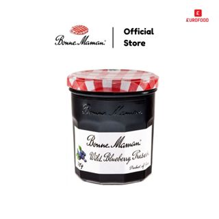 BONNE MAMAN WILD BLUEBERRY 370 G./  แยมบอนน์มาม็องรสบลูเบอร์…