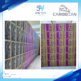 *รุ่นใหม่ 2025* Caribbean พัดลมตั้งโต๊ะ คาริเบียน ขนาด 12 นิ้ว รุ่น CRB12-TF1