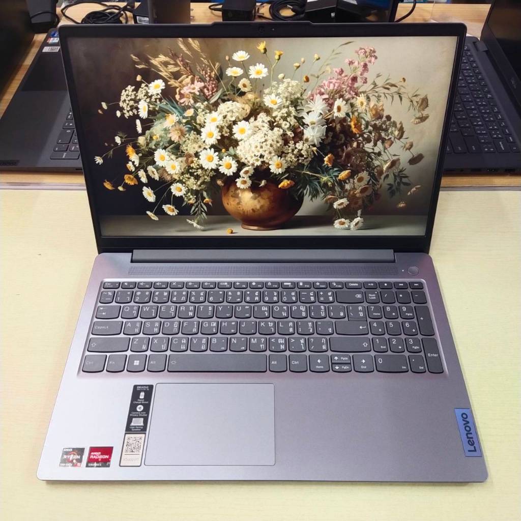 LENOVO  IDEAPAD  SLIM 3  15AMN8 - 82XQ00T4TA  ประกันศูนย์ Onsite 11/12/2027  สภาพเครื่อง  80%