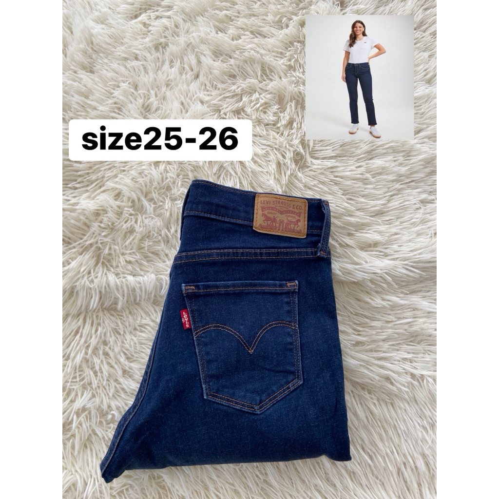 กางเกงยีนส์ลีวาย  312 shaping  Slim Jeans แท้💯%มือสอง