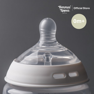 Tommee Tippee - SOFT TEAT VARIFLOW - 2PK จุกนมสำหรับเด็กแรกเกิด ไหลแบบผันแปรตามแรงดูด - แพ็ค 2 ชิ้น รูปที่ 2
