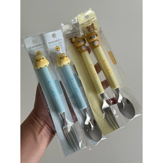 (พร้อมส่ง) - แท้จากญี่ปุ่นมือ 1 เซ็ตช้อนส้อม Rilakkuma Masco…