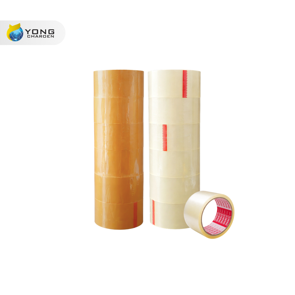 Sparco เทป OPP 2 นิ้ว X 45 หลา ใส ขุ่น (แพ็ค6ม้วน)