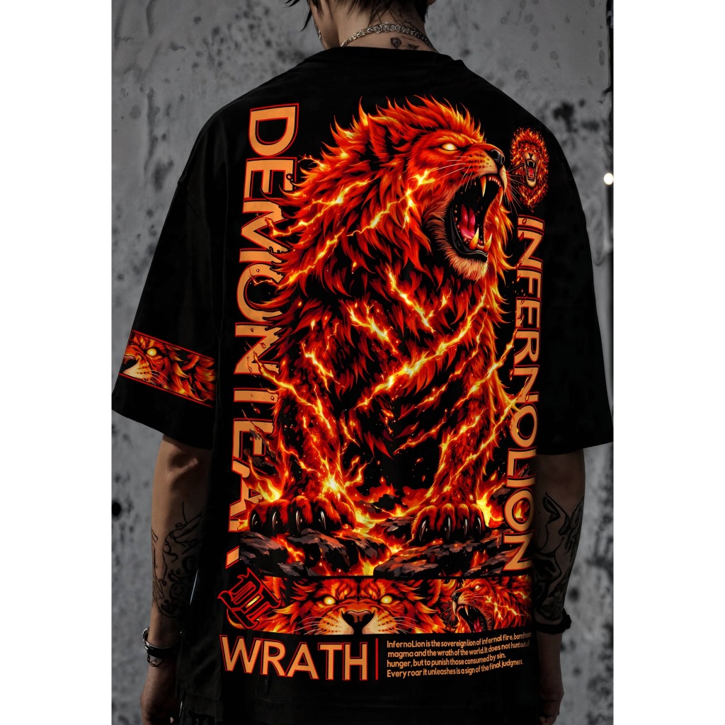 เสื้อ DemonTear " THE MONSTER OF WRATH "