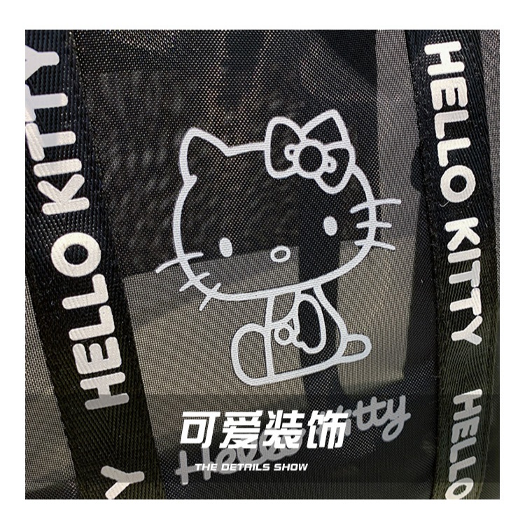 [ พร้อมส่งจากร้านไทย] มี3สีให้เลือก***ลิขสิทธิ์แท้  % Sanrio กระเป๋าคิตตี้ Sanrio Hello kitty กระเป๋าคิตตี้ น้ำหนักเบา ราคา ถูกที่สุด ดีลบีเคเค แกลเลอรีภาพที่ 5