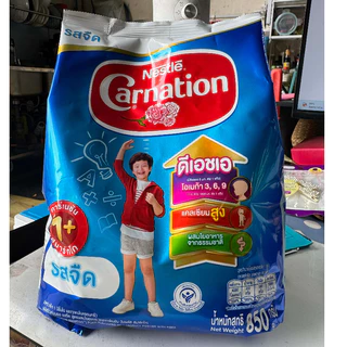 คาร์เนชัน 1+ สมาร์ทโก ผลิตภัณฑ์นมผง สูตร 3 รสจืด,น้ำผึ้ง,วานิลลา 850 ก.