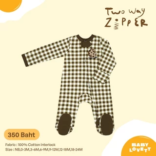 [Babylovett] Breakfast - Two-Way Zipper ชุดนอนคลุมเท้า